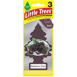 Little Trees Blackberry Clove Air Fresheners Three Pack